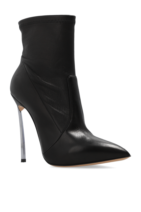 ショートブーツ・ブーティ Casadei \"Blade Lab\" ankle boots Black Casadei 